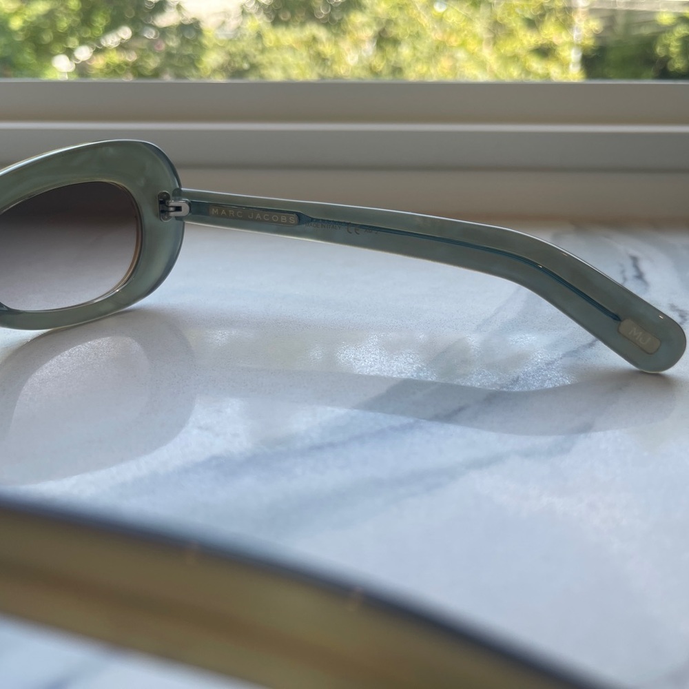 Marc Jacobs Vintage Retro Oval Cat Eye Sunglasses - Picture 6 of 16